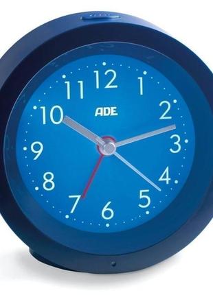 Часы с датчиком ночного освещения синий ade