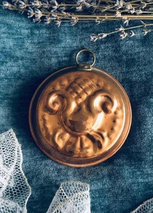 🔥 форма 🔥 для випічки вінтажна мідна швеція