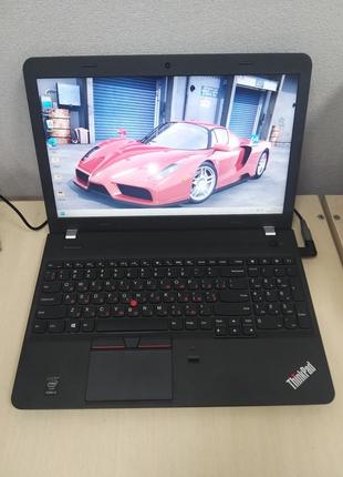 Ноутбук lenovo thinkpad e550 15.6" intel i3-4005u /8гб / 256г ssd / камера/ bluetooth