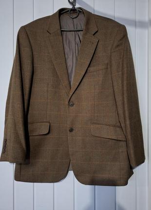 100% wool шерстяной пиджак
