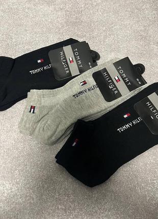 Мужские носки 12 пар tommy hilfiger набор