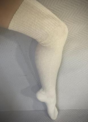 Шерстяные гетры заколенки