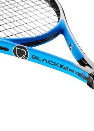 Ракетка для тенниса prokennex black ace 105 ручка 4 1/4 - 2 синий (717-1)6 фото