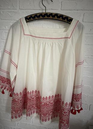 Люксова блузка , вишиванка max mara weekend