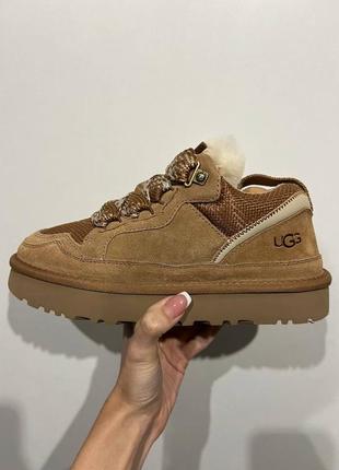 Ugg lowmel chestnut угги угги угги теплые зимние на меху овчина