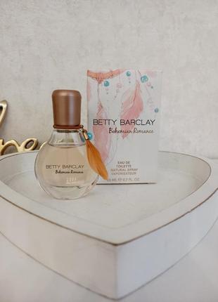 Betty barclay bohemian romance 20ml, парфуми, туалетна вода.