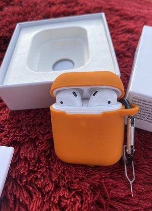 Навушники airpods 2 + чохол / на подарок