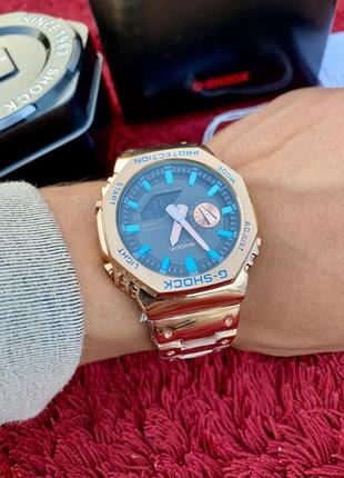 Стильний годинник casio g-shock gm b2100 / подарок