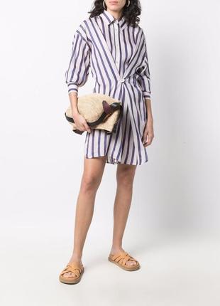 Сукня-сорочка в смужку isabel marant étoile seenli, оригінал