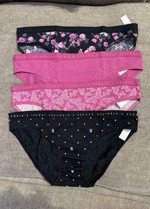 Набор трусиков бикини, хлопковые трусы victoria’s secret оригинал