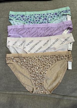 Набор трусиков бикини, хлопковые трусы victoria’s secret оригинал
