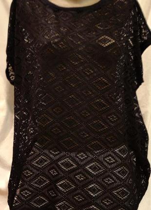 Большая футболка,туника, нитеньки