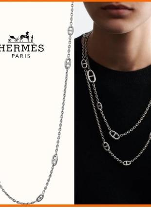 Колье ожерелье в стиле hermès