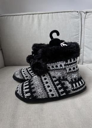 Ardene домашние тапочки вязки с эффектом памяти 37, 38 р.