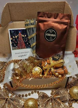 Новорічний подарунковий набір для дівчини,жінки/ бьюти бокс/ подарунок на святого миколая