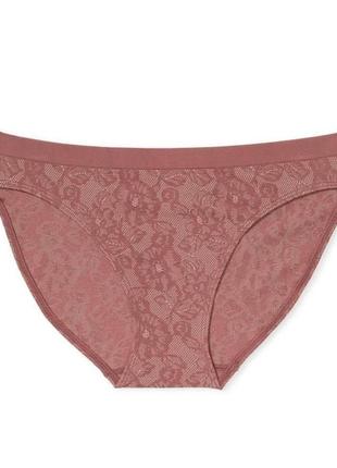 Трусики-бикини из микрофибры victoria’s secret seamless bikini panty коричневые