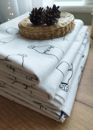 🧸фланелевые байковые пеленки в роддом, 90х110 см. 100% хлопок.