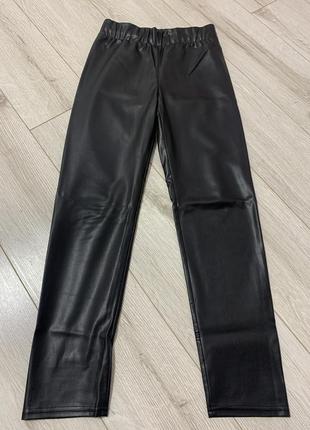 Брюки эко-кожа на девочку