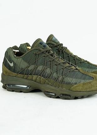Кроссовки милитари хаки nike air max 95 ultra Jam cargo khaki размер 42