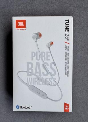 Бездротові навушники з блютуз jbl tune 125вт