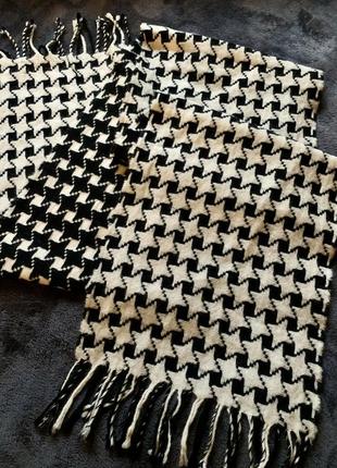 Тёплый шарф yorkshire tweed как zara и mqngo и h&m и bershka