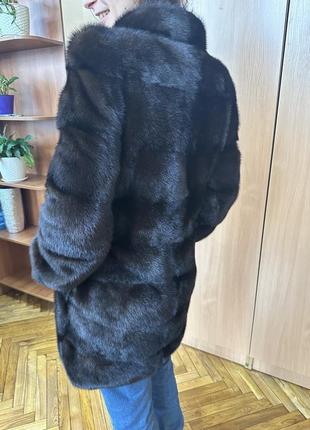 Шуба норкова 90 см