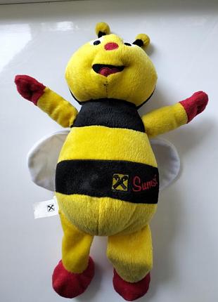 Мягкая игрушка пчелы raiffeizen bank пчела