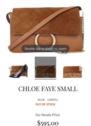 Сумка chloe mini brown leather шкіра кожа замш кросбоді міні and suede small faye crossbody bag