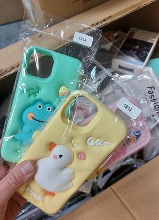 Силиконовый чехол mimi press для iphone 13 / 14