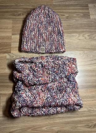 Комплект (шапка + шарф)