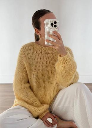 Базовый свитер оверсайз 2