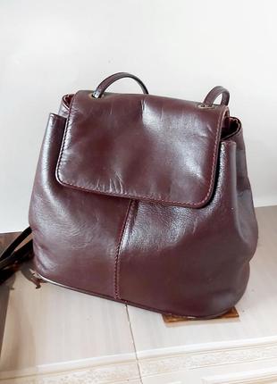 Сумка шкіряна genuine leather india натуральна шкіра