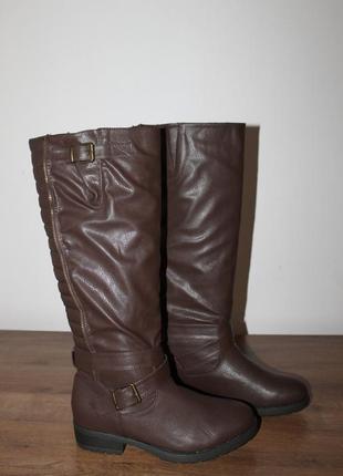 Чоботи на широку ногу new look 27 см
