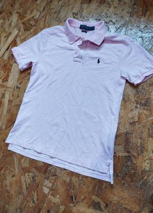 Коттоновое поло polo ralph lauren