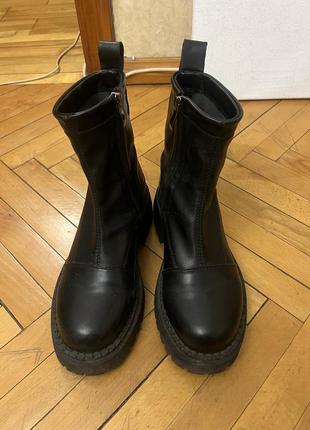 Ботинки з еко шкіри демісезон