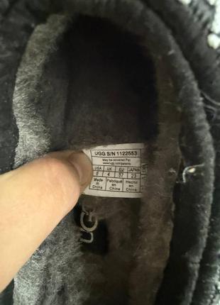 Угги sznurowane trapery m butte ii cwr ugg kids buty blk8 фото