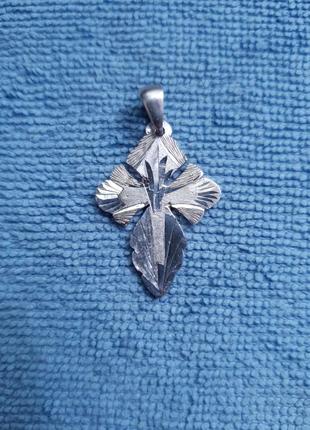 Підвіска-кулон православний срібний хрест