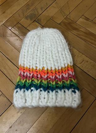 Разноцветная шапка