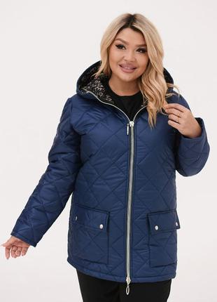 Куртка батал женская осень зима. цвета. 50-64.