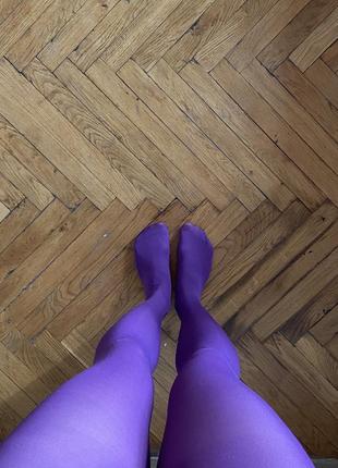 Фиолетовые колготы для женщин gatta