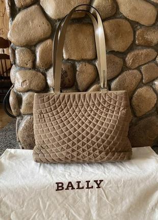 Вінтажна тоут tote сумка на плече bally