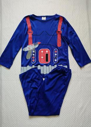 Карнавальный костюм пилот космонавт 7-10 лет