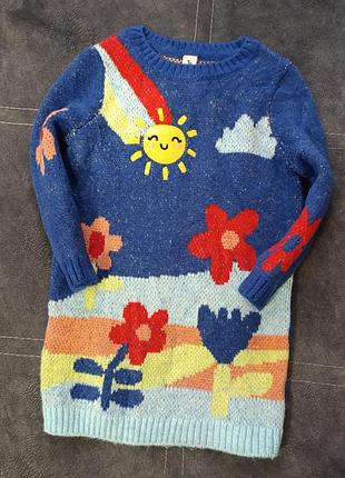 Платье теплое