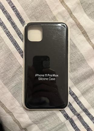 Чехол на dm clear case для Apple 11 Pro max черный