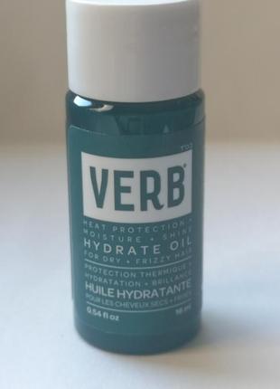 Verb hydrate oil for dry and frizzy hair зволожуюча олія для сухого та кучерявого волосся, 16 мл