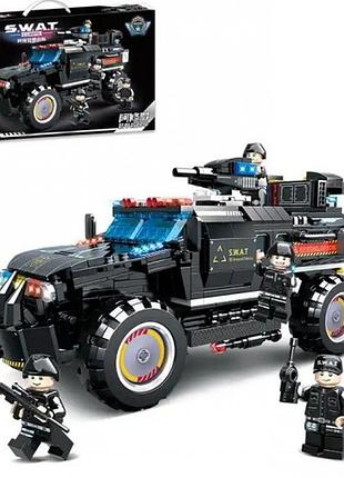 Конструктор полицейская машина swat c 5012