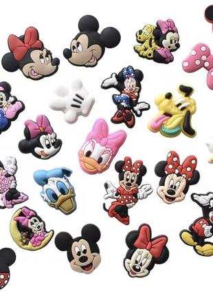 Джибитс на крокс кроксы микки маус jibbits mickey mouse