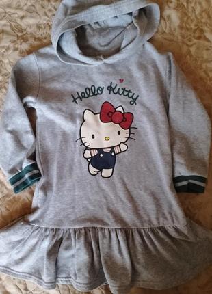 Теплое платье c&amp;a,116 г.