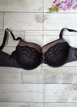 Кружевной бюстгальтер на косточках без пуш-ап