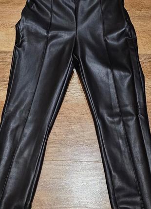 Лосины екокожа zara